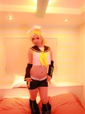 [Cosplay]Vocaloid-热Kagamine Rin裸体(4)